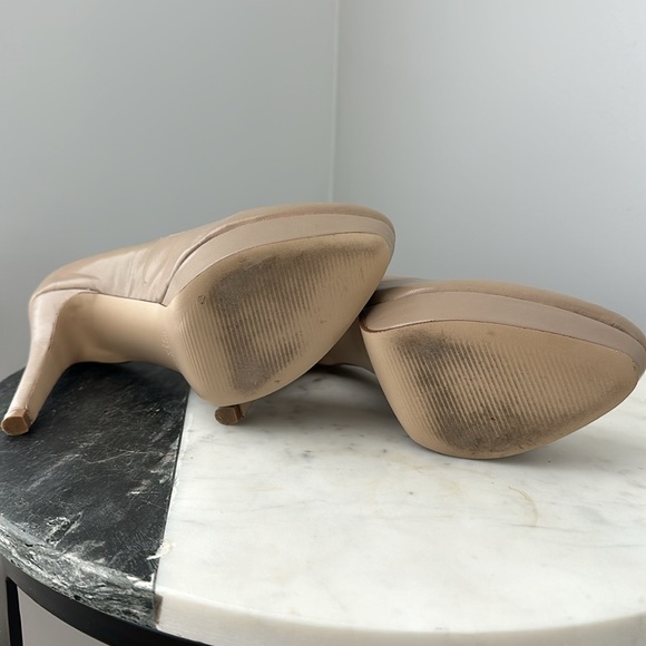 Nine West Marnia Nude Platform Heels - Picture 8 of 10